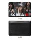 thumbnail image 3 of Scream: Película Porta Pasaporte y Cartera de Viaje Premium de Cuero PU, Funda de Pasaporte Bloqueo RFID con Ranuras para Tarjetas de Crédito, Estuche para Libro de Pasaporte para Familia 10cm × 15cm, 3 of 6