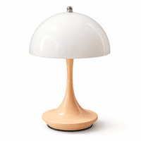 Genérica - Lampara Led Velador Recargable Calida Y Fria