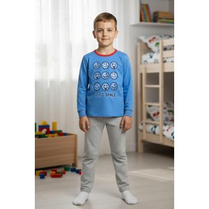 Tiare - Pijama Niño Just Smile Azul 4