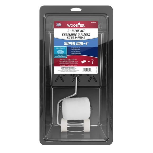 Task Tray Wooster RR395-3 Trim Roller Kit 7,6 cm