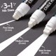 thumbnail image 4 of Rotuladores de tiza Chalkola White para coches, cristal lavable, paquete de 4, 4 of 9