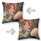 thumbnail image 2 of Lackadaisy Fundas de almohada de terciopelo con tema, regalos de funda de almohada, decoración para el hogar, cojín de lanzar, regalo de cumpleaños para fans y parejas.56*56cm., 2 of 6