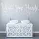 thumbnail image 2 of Decomural Wash Your Hands Bathroom WS-40800, 2 of 2