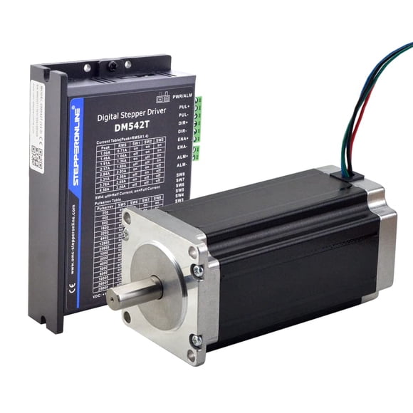 Kit CNC de 1 eje Stepperonline, controlador de motor Nema 23 de 3 Nm