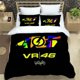 thumbnail image 1 of x2430 Bed SheetsMotorcycle Fleet VR- Pattern Quilt Cover With Pillowcases Microfiber Digital Printed Bedding Set Twin Full 3-Piece Bedding Set (1 Duvet Cover + 2 Pillow Shams) nj2430, 1 of 5