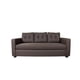 thumbnail image 2 of Sofa 2 Pouf Polaris Tela Café, 2 of 3