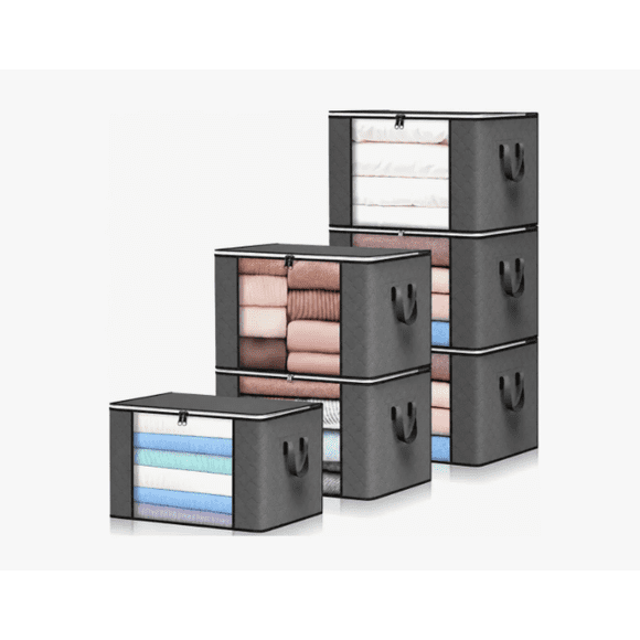 6 Unidades Organizador De Bolsas Almacenamiento De Ropa 35l