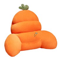 Bothyi - Almohada Para La Espalda, Cojín Para La Espalda, Almohada Para La Cintura, Cómoda Cama, Cojín Suave Para El Respaldo, Color Naranja