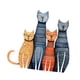 thumbnail image 3 of 4 Adornos De Pared De Gato En 2D, Bonitos Adornos De Metal De Hierro Para Cocina Interior Y Exterior., 3 of 5