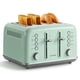 thumbnail image 1 of Tostadora BUYDEEM DT640 Retro, 4 rebanadas, 7 ajustes de tonos, verde, 1 of 9