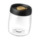 thumbnail image 3 of Caja para granos de café, recipiente de vidrio al vacío, hermético, multifuncional, transparente, recipiente doméstico para alimentos para cereales y 900ml, 3 of 5