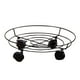 thumbnail image 3 of Soporte De Jardinera En Maceta De Hierro Metálico De 36 Cm Con Rotación De Ruedas De 360 Grados Con Bloqueo, 3 of 5