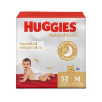 Pañales Natural Care M 60 Unidades Huggies