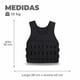 thumbnail image 3 of Chaleco De Peso 10kg Lastre Ajustable Pro Entrenamiento, 3 of 6