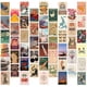 thumbnail image 1 of Paquete de pegatinas con póster retro, estética vintage, 50 unidades, impermeables, 1 of 2