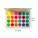 thumbnail image 5 of Paleta de sombras de ojos de 24 colores arcoíris: maquillaje profesional, paletas de sombras de ojos con brillo metálico mate, colores vibrantes y brillantes, set de cosméticos., 5 of 8