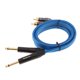 thumbnail image 5 of enchufe de enchufe dual de 6.35mm 1 / 4inch a cable de audio de conector macho rca dual 1 metro, 5 of 5