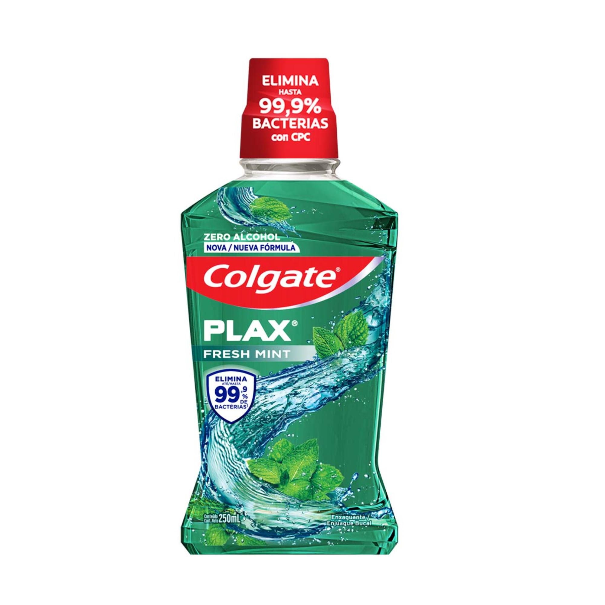 Enjuague Bucal Plax Fresh Mint 250 ml Colgate