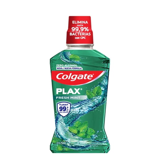 Enjuague Bucal Plax Fresh Mint 250 ml Colgate
