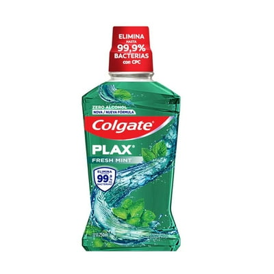 Enjuague Bucal Plax Fresh Mint 250 Ml Colgate