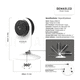 thumbnail image 2 of Pack 3 Cámaras de Seguridad Hd Wifi Google Home Alexa Tuya, 2 of 3