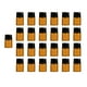 thumbnail image 3 of 25x Mini Botellas De Líquido Tubos Marrones Viaje A Prueba De Fugas Para Perfume Tapón De Orificio De 2 Ml, 3 of 5