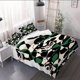 thumbnail image 1 of 3pcs Geometric Floral Art Print Poster Duvet Cover Set - Bedding Quilt Cover Suitable for Bedroom Decoration and RV Bedding Halloween Christmas Gift Quilt Cover + Pillowcase, 1 of 1