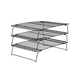 thumbnail image 1 of Rejillas 3 Niveles Galleta Pan Alimentos Acero Inoxidable 40x24.7 Cm, 1 of 3