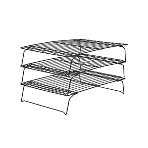 Importclick - Rejillas 3 Niveles Galleta Pan Alimentos Acero Inoxidable 40X24.7 Cm