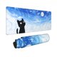 thumbnail image 1 of Alfombrilla Leogi 80x30 cm Diseño Gato Noche Estrellada, 1 of 9