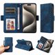 thumbnail image 3 of Carcasa FOXDOCK iPhone 15 Pro de cuero PU, diseño acolchado clásico, protección contra caídas y rayones, 3 of 5