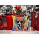 thumbnail image 2 of Almohada Decorativa Boxer Hippie Dawg 14x14, 2 of 6