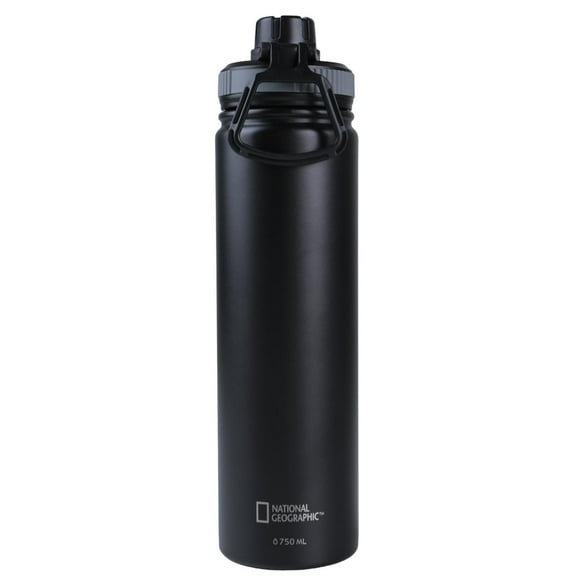 Botella Metálica Térmica Boca Angosta 750ml Negro