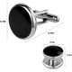 thumbnail image 3 of Set de gemelos y botones para esmoquin Tuxedo, 3 of 3