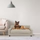 thumbnail image 3 of Cama para perros Club Nine Pets Metro, ortopédica, avena, tamaño mediano, 3 of 7