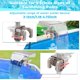 thumbnail image 2 of Cascada para piscina Hanaoyo - flujo suave para piscinas elevadas, ideal para decoración exterior y relajación, 2 of 7
