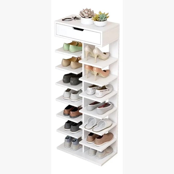 Zapatero Organizador Estante Zapatos 14 Pcs Hall Armario