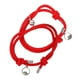 thumbnail image 2 of Par pulseras unisex para parejas cuerda roja con imán, 2 of 6