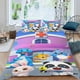 thumbnail image 2 of Babybus Autobús Bebé Conjunto de sábanas temático, trío de piezas, cómodo y amigable con la piel, diseño único, regalo de decoración para el hogar para familiares, amigos y fans,173cm *218cm, 2 of 6