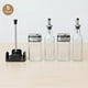 thumbnail image 3 of Set Alcuza 4 Pcs Aceite Vinagre Condimento con Soporte 5Five, 3 of 6