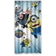 thumbnail image 1 of Cortina de ducha Minion, juego de cortina de baño con ganchos, tamaño 36 x 72 pulgadas, 1 of 3