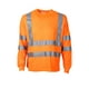 thumbnail image 1 of Polera Alta Visibilidad Ml Cuello Polo naranja XL, 1 of 2