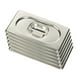 thumbnail image 1 of Tapa Gastronómica GN 1/9 Acero Inox. Pack 6 Unidades, 1 of 6