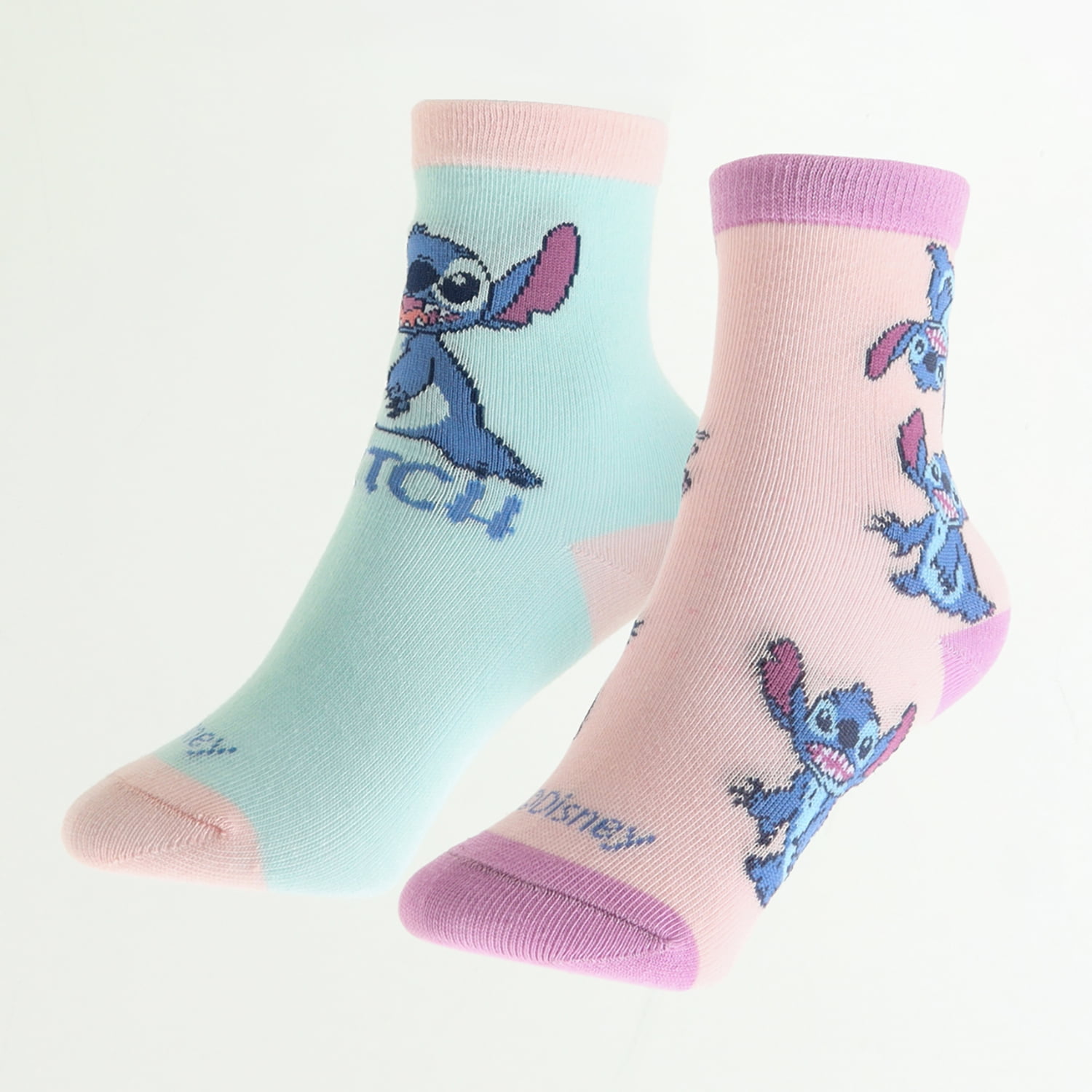 Pack Calcetines Niña Lilo & Stitch Angel Print Blanco Disney