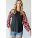 thumbnail image 2 of Top Color Block Con Escote Redondo Y Estampado Animal M, 2 of 4