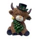 thumbnail image 5 of Estatua De Vaca De Las Tierras Altas De Navidad, Adorno De Resina Para Escritorio, Para Estantería Navide?a, Entrada, árbol De Navidad, 5 of 5