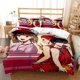 thumbnail image 2 of Slam Dunk Digital Print Polyester Bedding Sets Covers Boys Bed Linen Set For Teens Bedding Set Bed Comforter Set, 2 of 5
