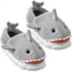 thumbnail image 1 of Pantuflas Niños De Felpa, Diseño De Tuburón, Anime, Kawaii Color Gris Talla 34-35, 1 of 3