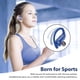 thumbnail image 5 of VEATOOL Auriculares Inalámbricos Bluetooth Deportivos, Bluetooth 5.4, Auriculares con Gancho Auricular, 72H de Reproducción, Micrófono con Cancelación de Ruido, 5 of 6