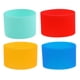 thumbnail image 1 of Cubierta antideslizante redonda de la manga de la taza de la taza de la botella de agua del silicón al aire libre 4pcs, 1 of 6